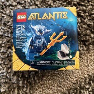 LEGO Atlantis 8073 Manta Warrior Minifigure Set 2010 New Sealed Retired